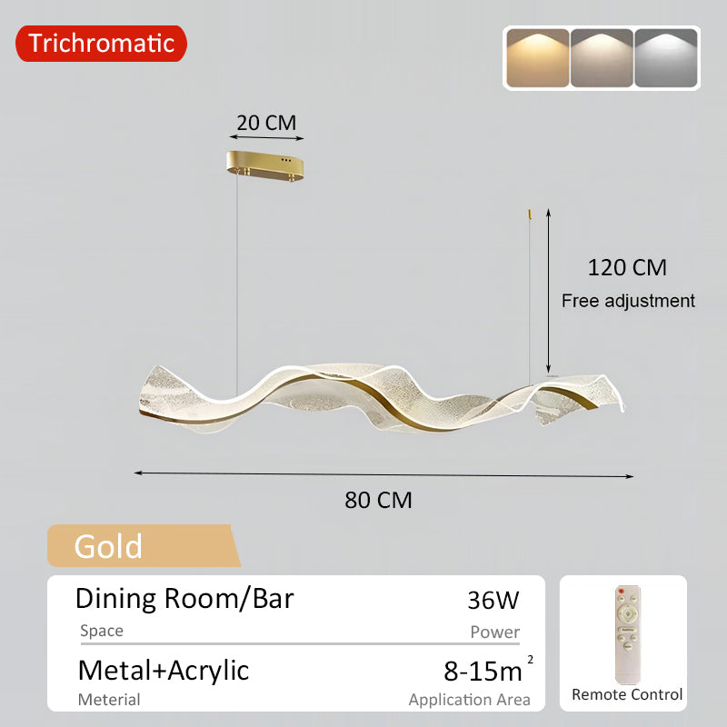 Modern Chandelier Ceiling Light for Kitchen LED Hanging Lights Bar Counter Lamp Pendant Dining Room