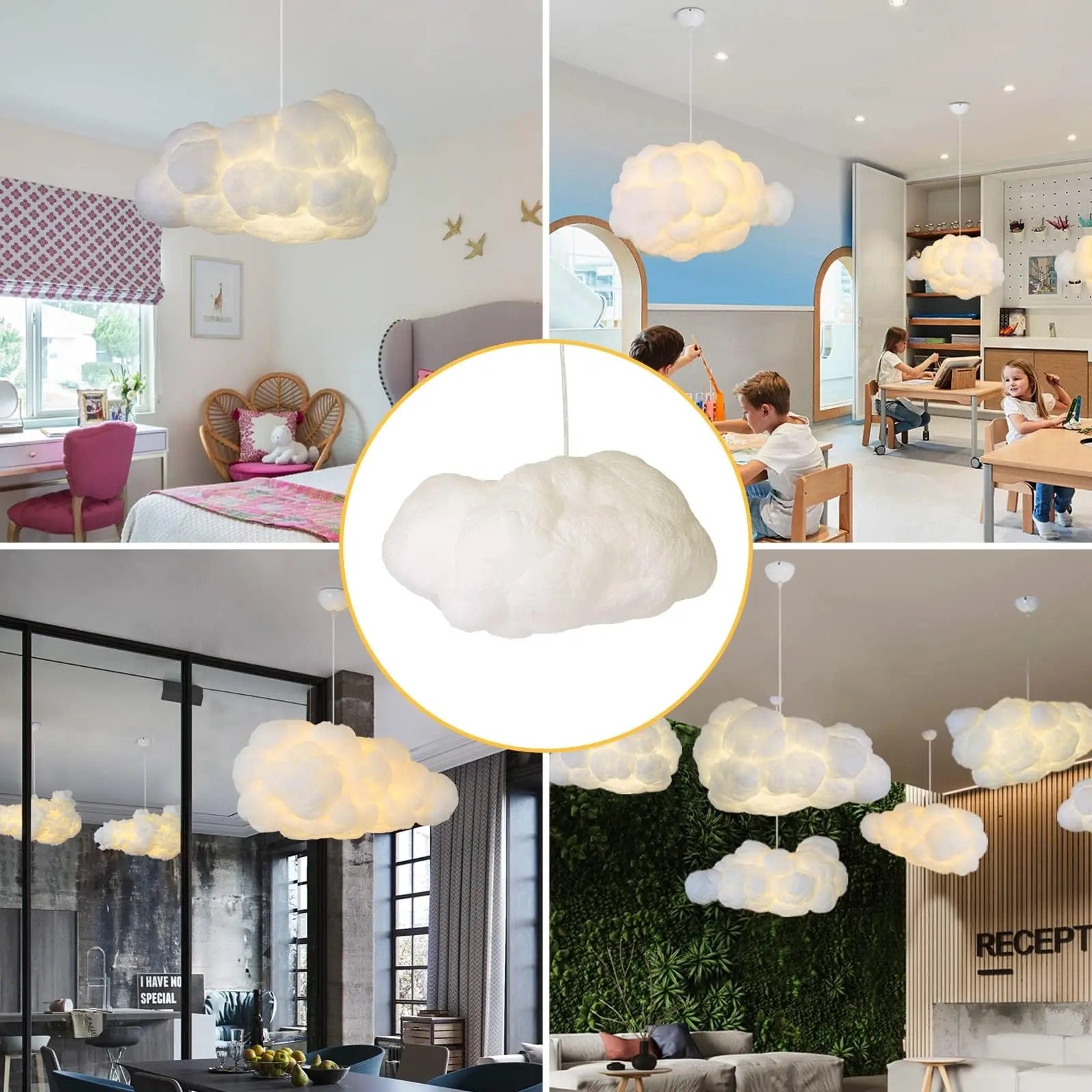 Chandelier Ceiling Lights Tri Color Bedroom Modern Pendant Light for Living Room Drop Hanging Lamps