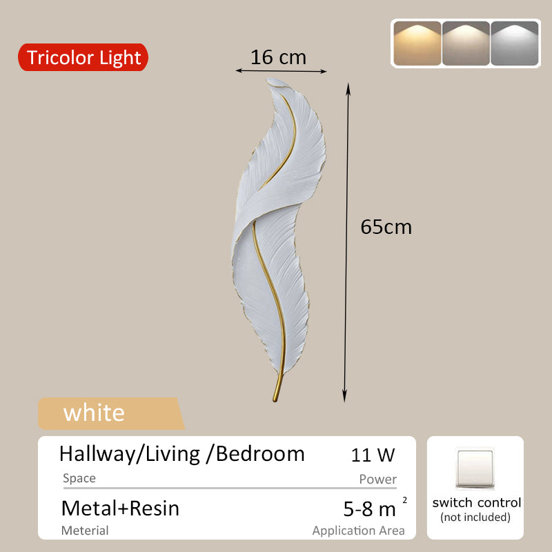 Tricolor Staircase Night Lamps Modern Wall Lamp Indoor Wall Mounted Light Living Room Decor Lights