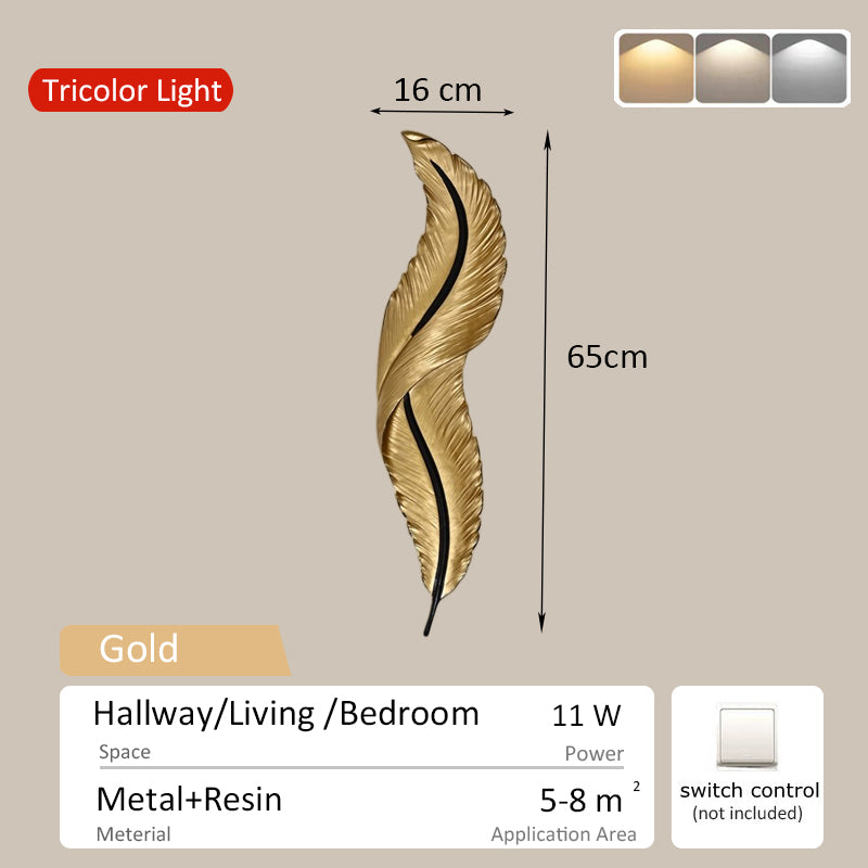 Tricolor Staircase Night Lamps Modern Wall Lamp Indoor Wall Mounted Light Living Room Decor Lights