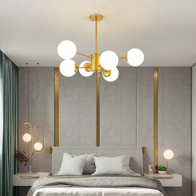 Minimalist Hanging Lights Living Room Ceiling Decorative Lights Bedroom Aesthetic Wedding Decoration Stairs Indoor 3 Color Led Lights