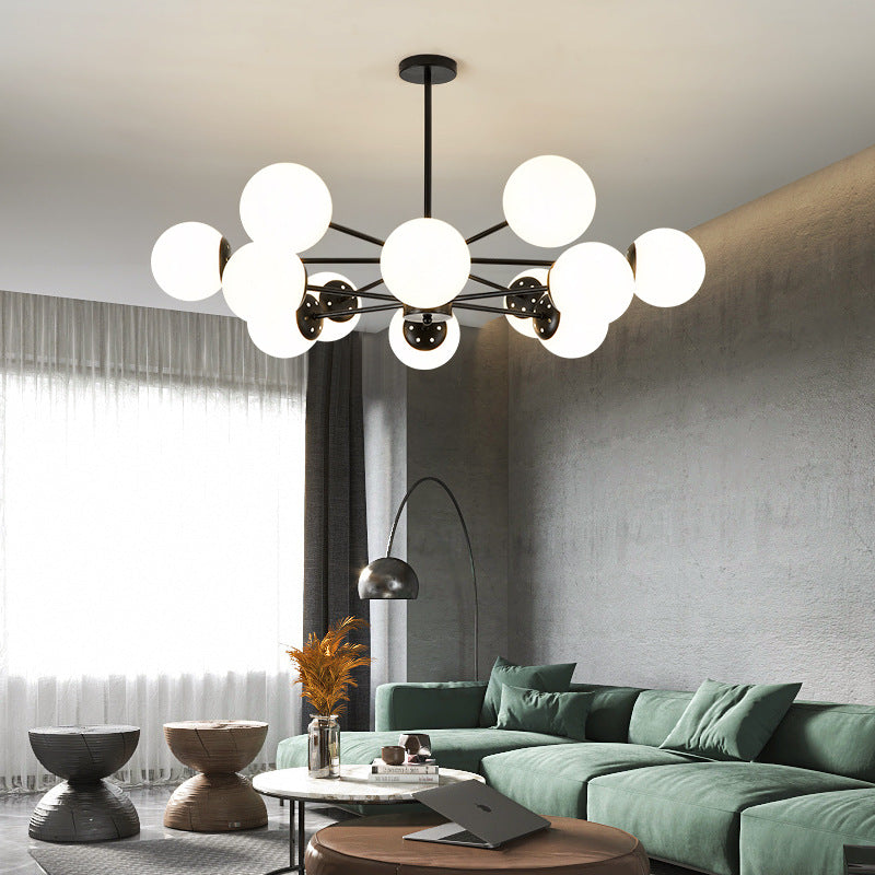 Minimalist Hanging Lights Living Room Ceiling Decorative Lights Bedroom Aesthetic Wedding Decoration Stairs Indoor 3 Color Led Lights