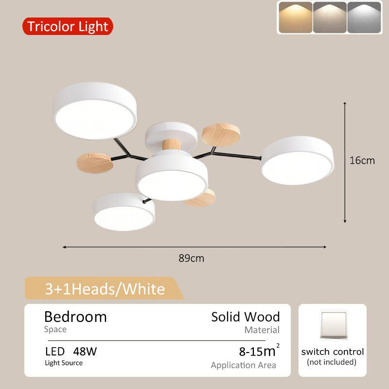 aesthetic living room hanging lights modern minimalist hanging lights led ceiling lights decorative bedroom 3 color wall control lights