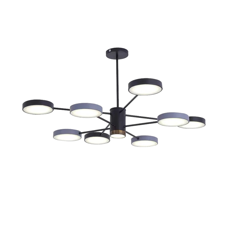 Nordic Living Room Chandelier Modern Simple LED Chandelier Restaurant Bedroom Lamp Creative Chandelier