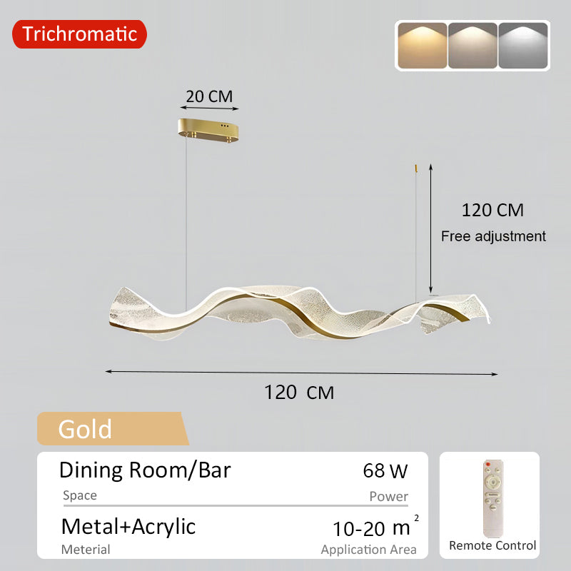 Modern Chandelier Ceiling Light for Kitchen LED Hanging Lights Bar Counter Lamp Pendant Dining Room