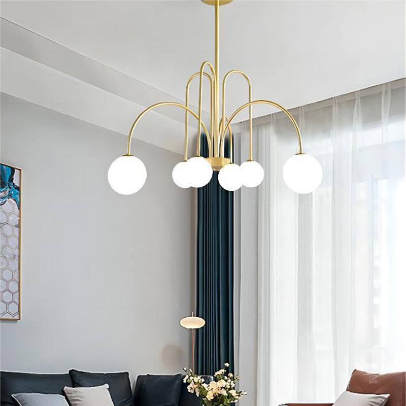 Minimalist Hanging Lights Living Room Ceiling Decorative Lights Bedroom Aesthetic Wedding Decoration Stairs Indoor 3 Color Led Lights