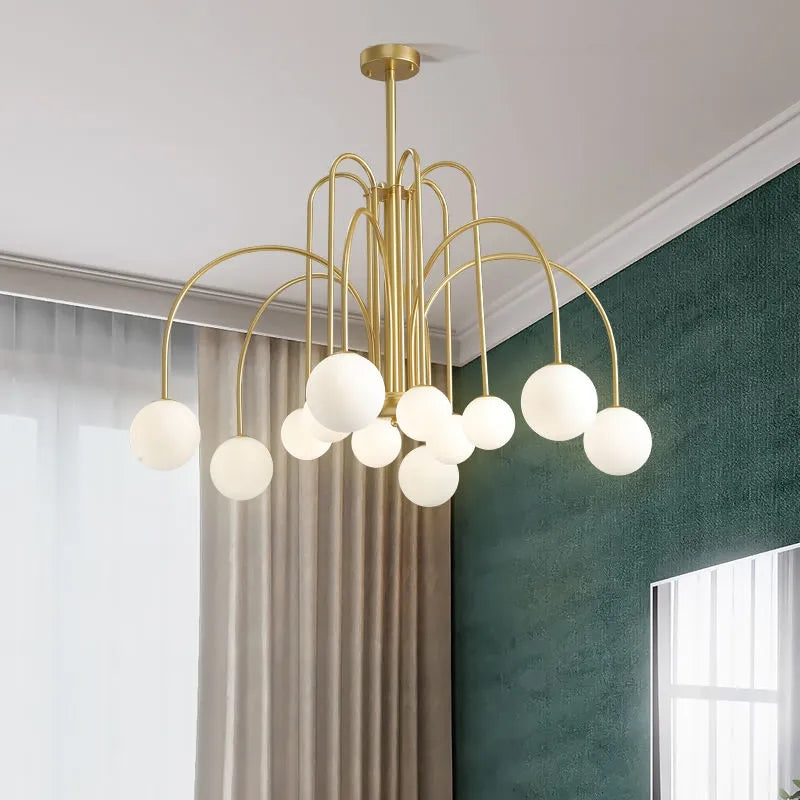 Minimalist Hanging Lights Living Room Ceiling Decorative Lights Bedroom Aesthetic Wedding Decoration Stairs Indoor 3 Color Led Lights