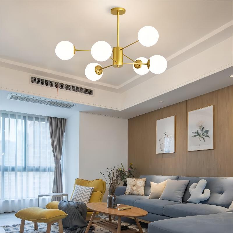 Minimalist Hanging Lights Living Room Ceiling Decorative Lights Bedroom Aesthetic Wedding Decoration Stairs Indoor 3 Color Led Lights