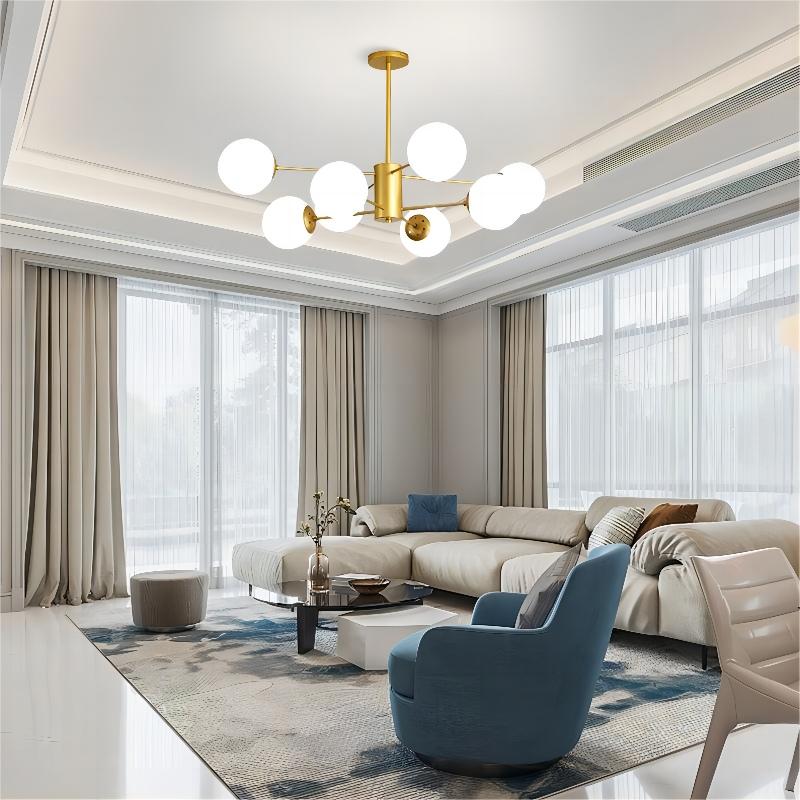 Minimalist Hanging Lights Living Room Ceiling Decorative Lights Bedroom Aesthetic Wedding Decoration Stairs Indoor 3 Color Led Lights