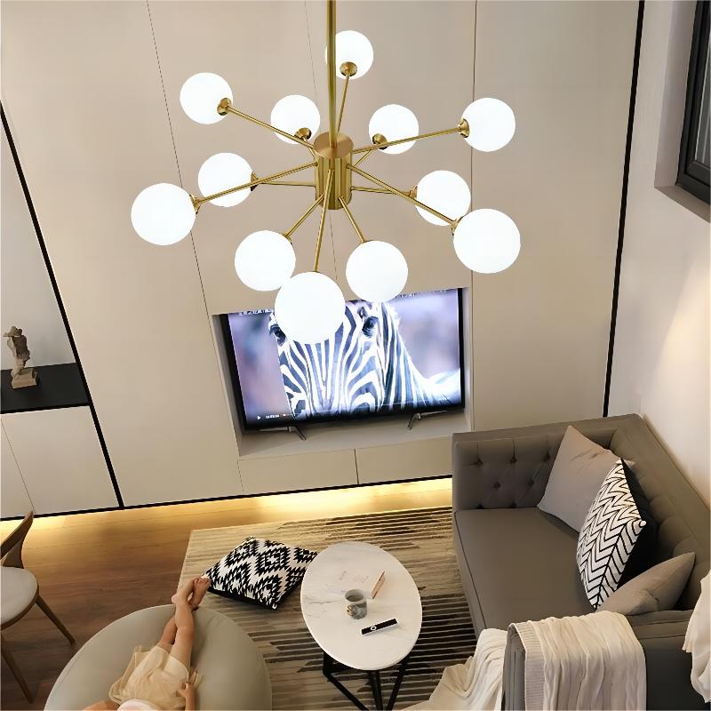 Minimalist Hanging Lights Living Room Ceiling Decorative Lights Bedroom Aesthetic Wedding Decoration Stairs Indoor 3 Color Led Lights