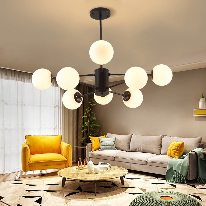 Minimalist Hanging Lights Living Room Ceiling Decorative Lights Bedroom Aesthetic Wedding Decoration Stairs Indoor 3 Color Led Lights