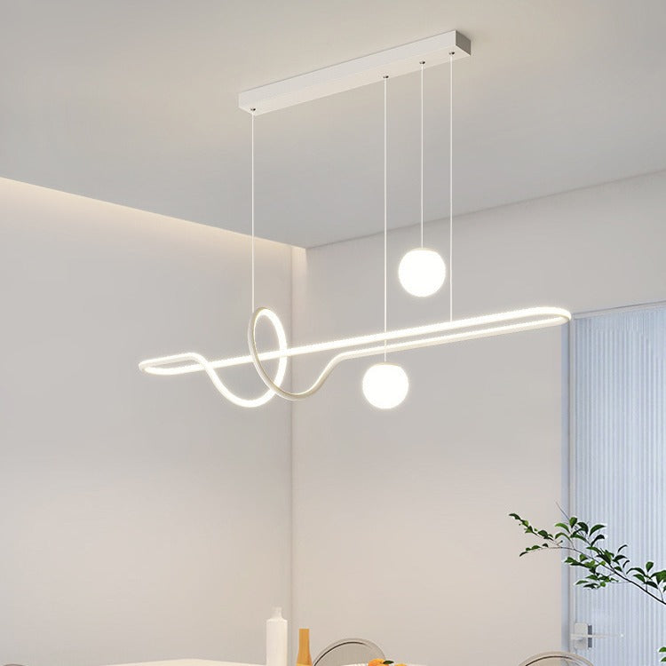 Modern Tri Color Kitchen Hanging Lamp Chandelier Ceiling Light for Dining Bar Counter Pendant Lights