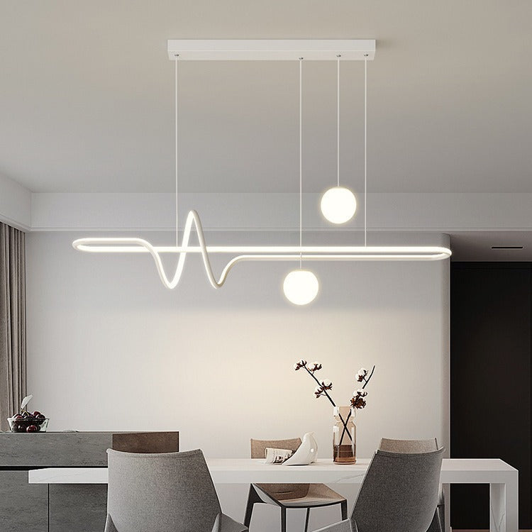 Modern Tri Color Kitchen Hanging Lamp Chandelier Ceiling Light for Dining Bar Counter Pendant Lights