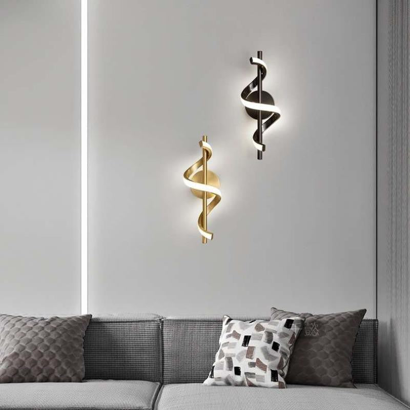 Wall Lamp Indoor Bedside Lamps for Bedroom LED Tri Color Nordic Wall Light Decor Night Lights