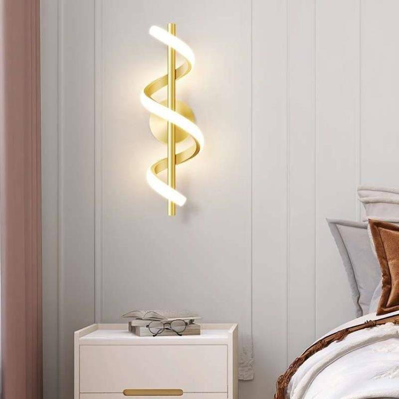 Wall Lamp Indoor Bedside Lamps for Bedroom LED Tri Color Nordic Wall Light Decor Night Lights