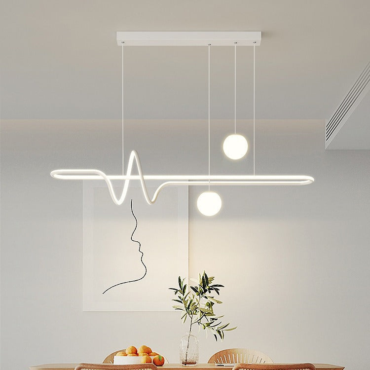 Modern Tri Color Kitchen Hanging Lamp Chandelier Ceiling Light for Dining Bar Counter Pendant Lights