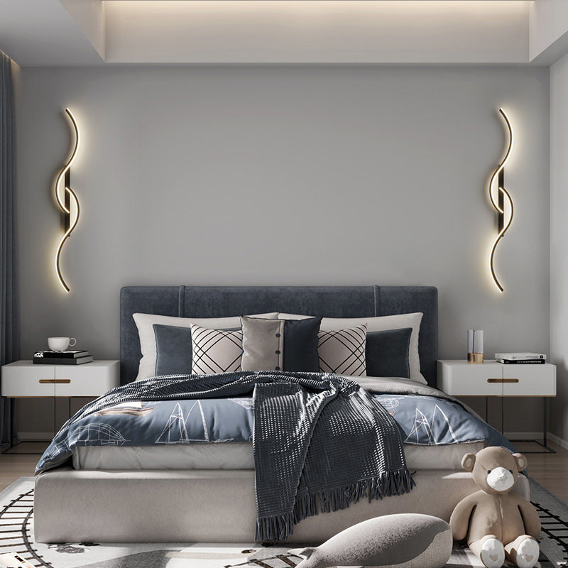 Led Bedside Wall Lamps for Living Room Bedroom Stair Modern Art Interior Wall Lights Night lights