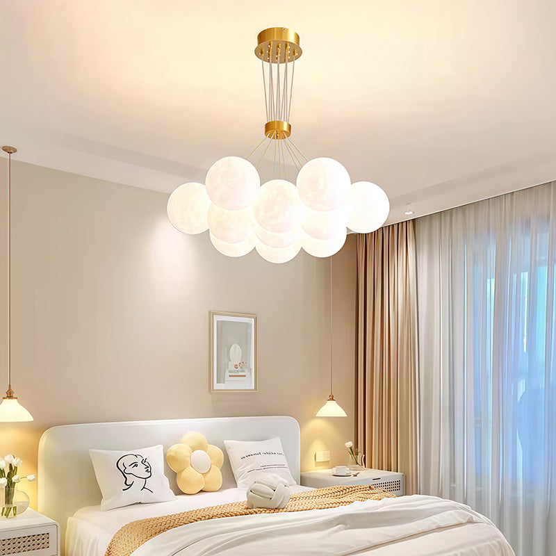 Modern LED Pendant Lights Tri Color Chandelier for Living Room Dining Hanging Light Ceiling Lights