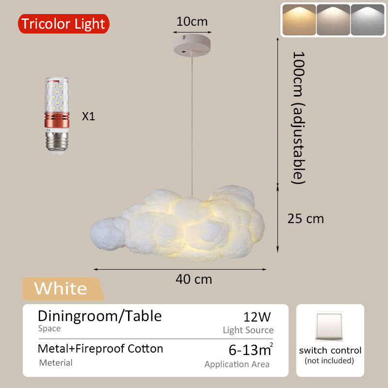 Chandelier Ceiling Lights Tri Color Bedroom Modern Pendant Light for Living Room Drop Hanging Lamps