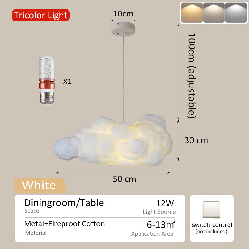 Chandelier Ceiling Lights Tri Color Bedroom Modern Pendant Light for Living Room Drop Hanging Lamps