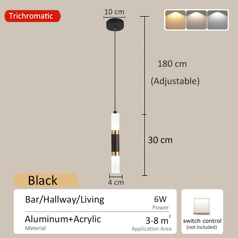 Modern Chandelier Ceiling Lights for Bedroom Bedside Pendant Lamps Drop Night Lights Hanging Light