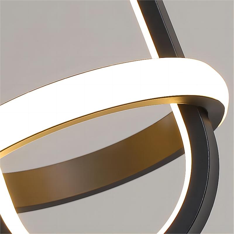 Nordic Modern Chandelier Ceiling Light Tri color Bar Counter Drop Lights Hanging Lamps for Bedroom