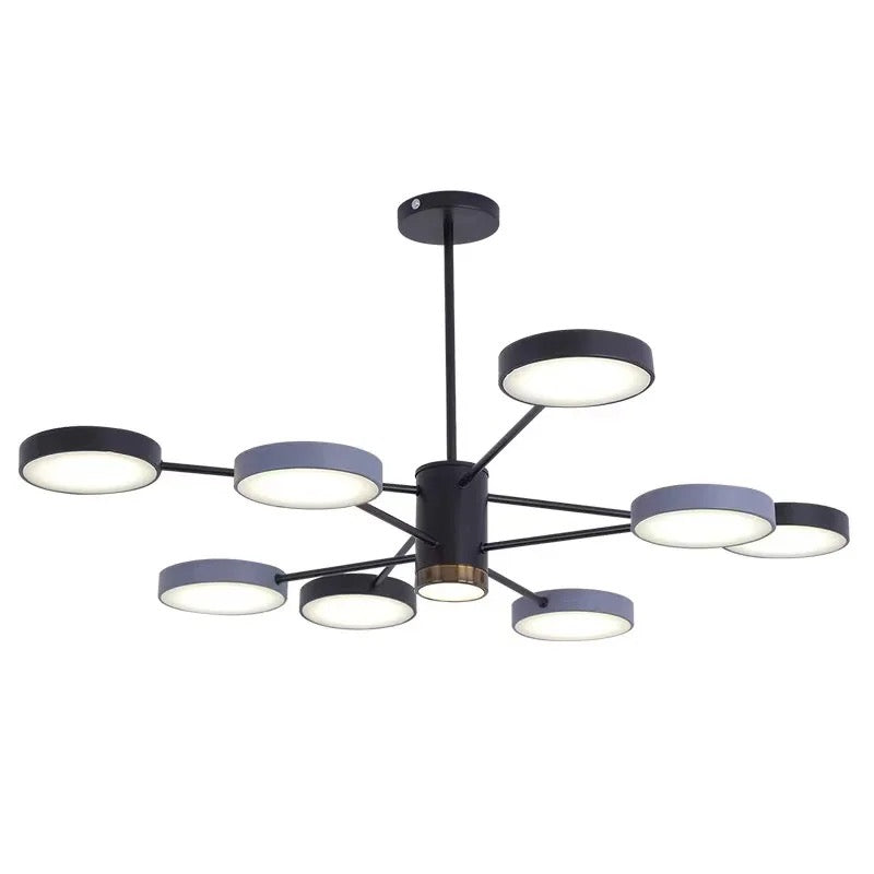 Nordic Living Room Chandelier Modern Simple LED Chandelier Restaurant Bedroom Lamp Creative Chandelier