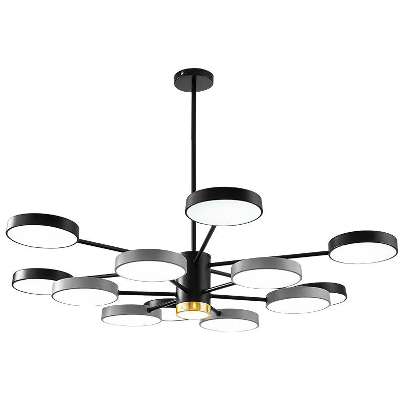 Nordic Living Room Chandelier Modern Simple LED Chandelier Restaurant Bedroom Lamp Creative Chandelier