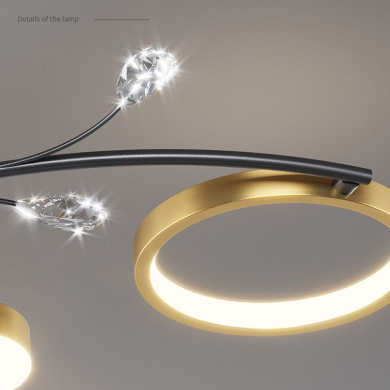 Ceiling Lamp Bedroom Center Light Ceiling Modern Chandelier Ceiling Light Tri color for Dinning room